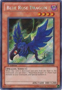 Blue Rose Dragon [EXVC-EN099] Secret Rare | RetroPlay Games