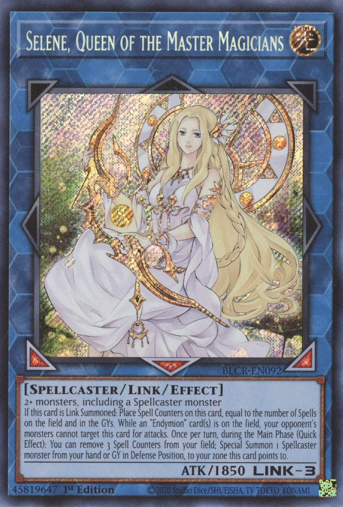 Selene, Queen of the Master Magicians [BLCR-EN092] Secret Rare | RetroPlay Games