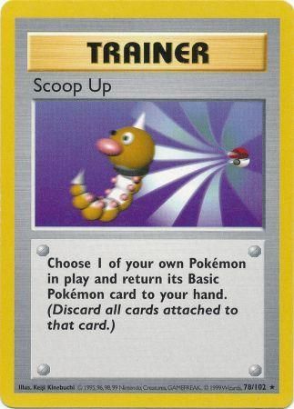 Scoop Up (78/102) [Base Set Shadowless Unlimited] | RetroPlay Games