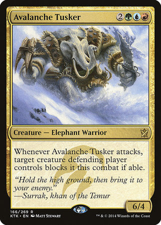 Avalanche Tusker [Khans of Tarkir] | RetroPlay Games