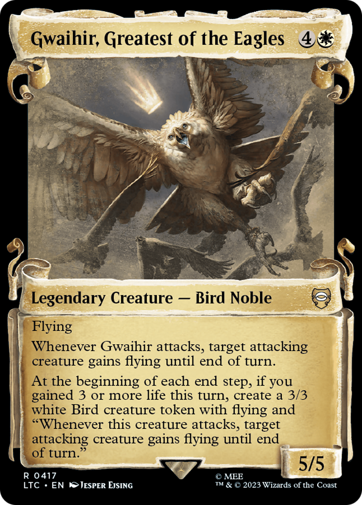 Gwaihir, Greatest of the Eagles [The Lord of the Rings: Tales of Middle-Earth Commander Showcase Scrolls] | RetroPlay Games