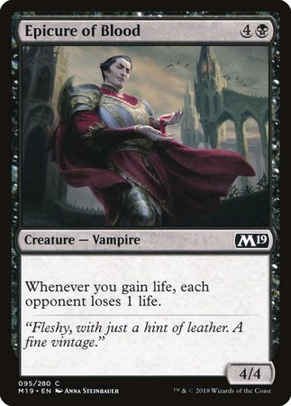 Epicure of Blood [Core Set 2019] | RetroPlay Games