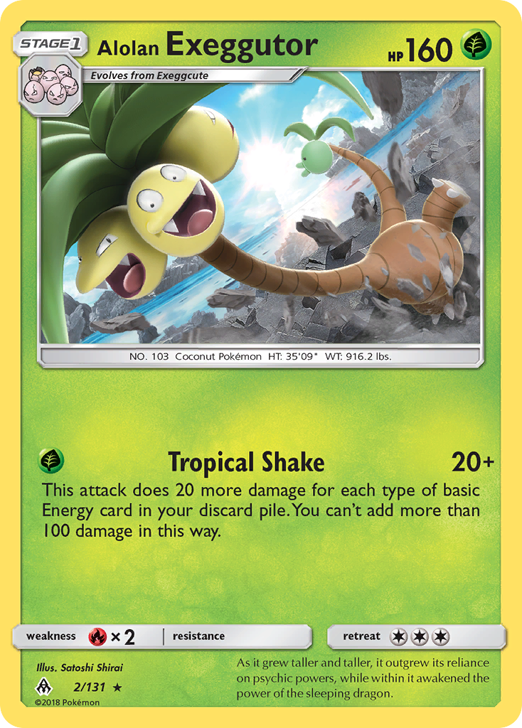 Alolan Exeggutor (2/131) [Sun & Moon: Forbidden Light] | RetroPlay Games