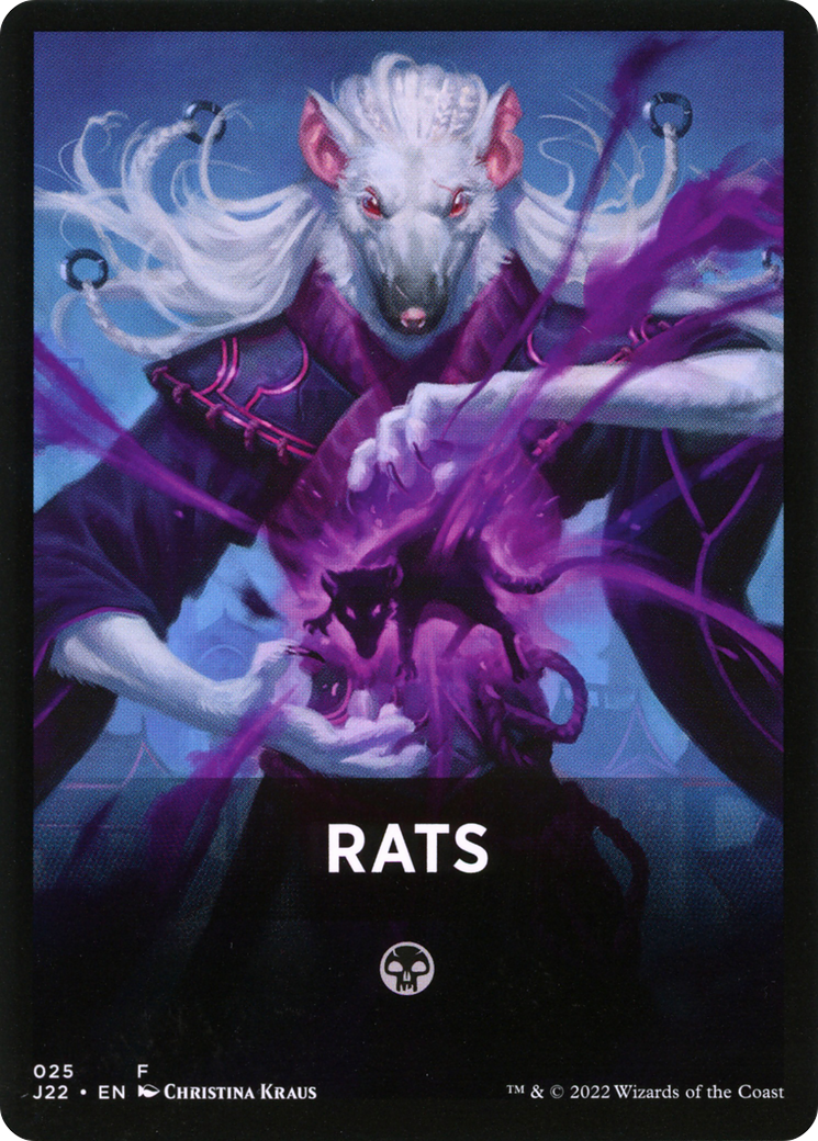 Rats Theme Card [Jumpstart 2022 Front Cards] | RetroPlay Games