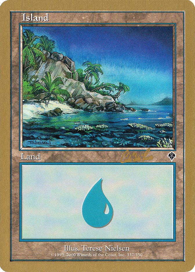 Island (cr337) (Carlos Romao) [World Championship Decks 2002] | RetroPlay Games