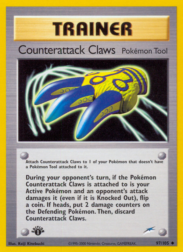 Counterattack Claws (97/105) [Neo Destiny 1st Edition] | RetroPlay Games