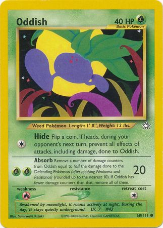 Oddish (68/111) [Neo Genesis Unlimited] | RetroPlay Games