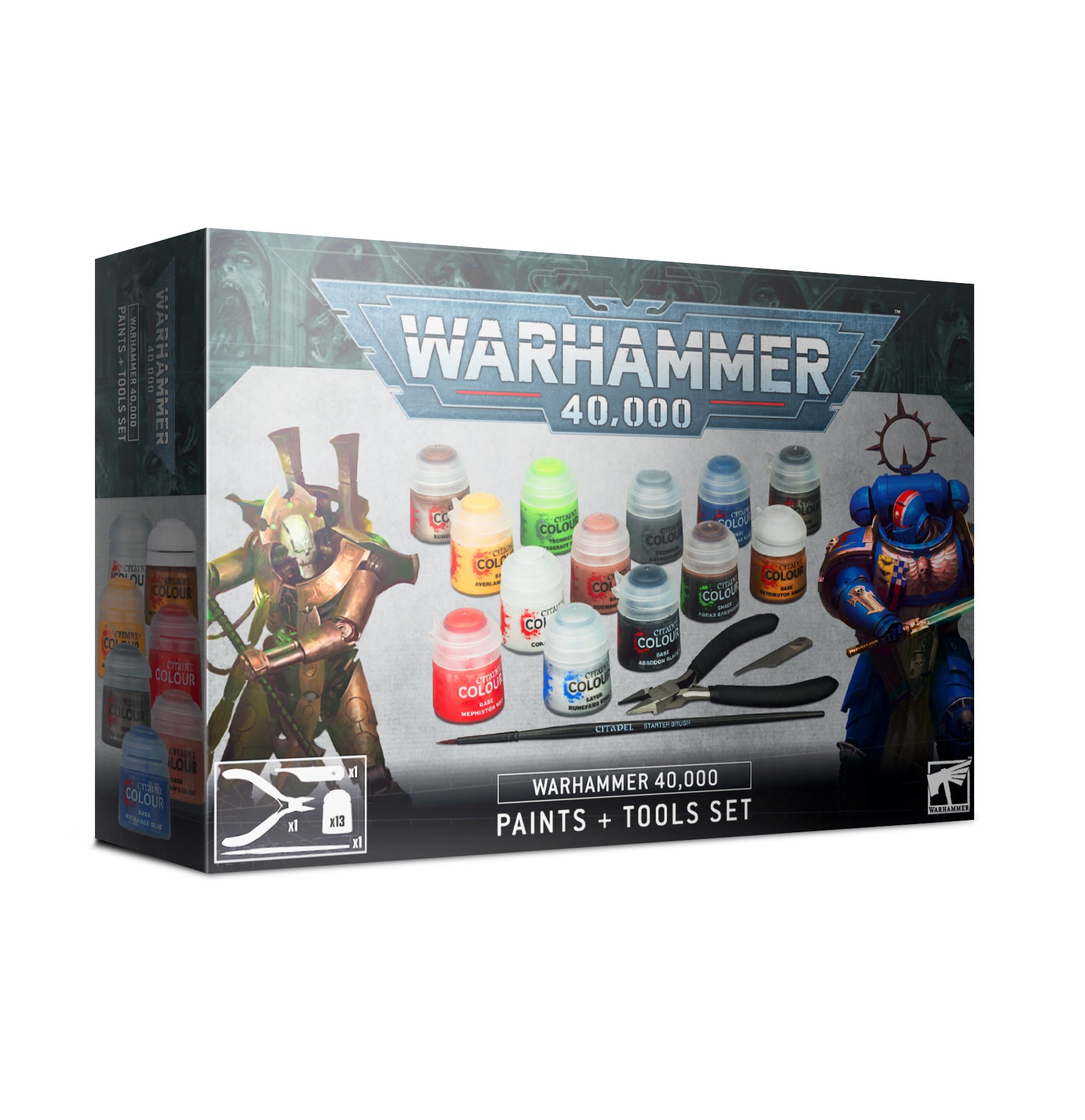 Warhammer 40K: Paints + Tools Set | RetroPlay Games