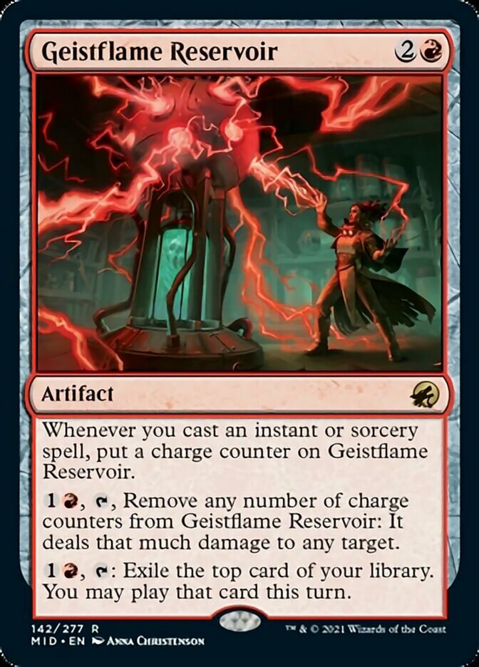 Geistflame Reservoir [Innistrad: Midnight Hunt] | RetroPlay Games