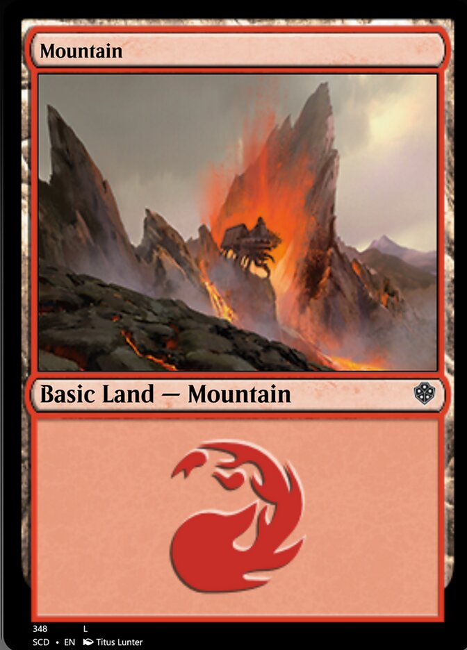 Mountain (348) [Starter Commander Decks] | RetroPlay Games