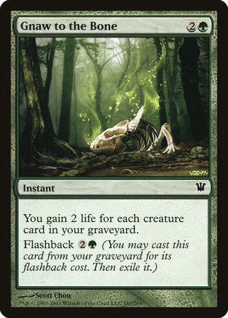 Gnaw to the Bone [Innistrad] | RetroPlay Games