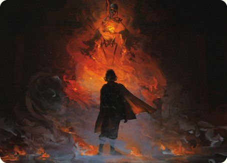 Pippin, Guard of the Citadel Art Card [The Lord of the Rings: Tales of Middle-earth Art Series] | RetroPlay Games