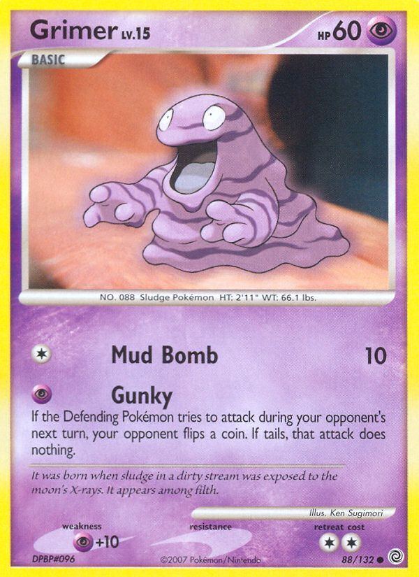 Grimer (88/132) [Diamond & Pearl: Secret Wonders] | RetroPlay Games