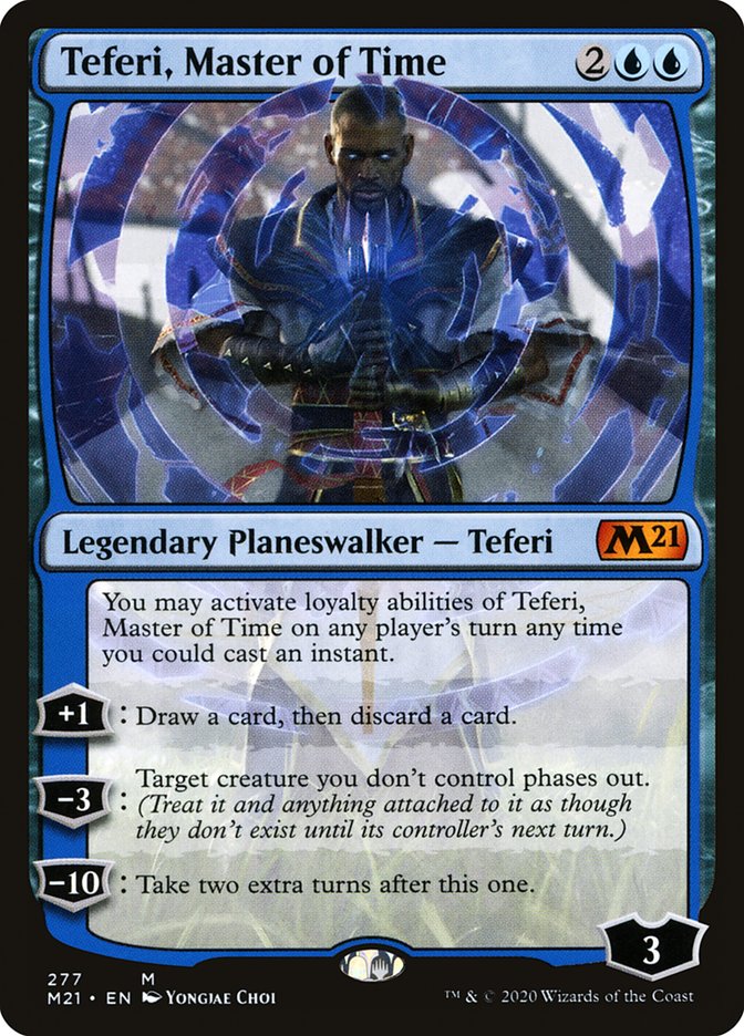 Teferi, Master of Time (277) [Core Set 2021] | RetroPlay Games