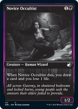 Novice Occultist [Innistrad: Double Feature] | RetroPlay Games