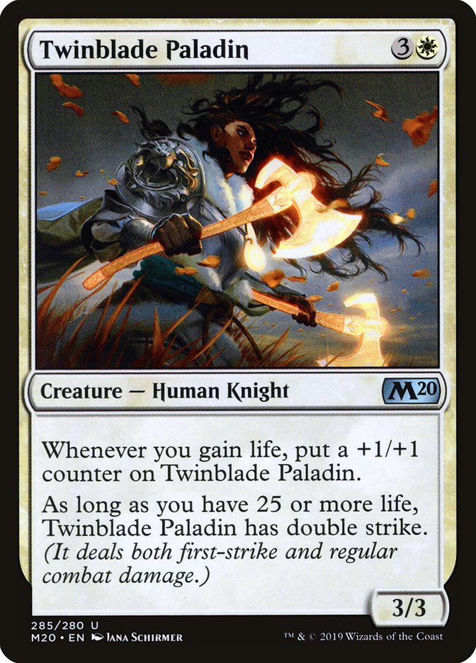 Twinblade Paladin [Core Set 2020] | RetroPlay Games