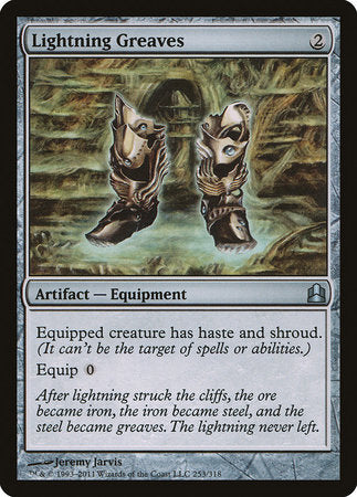 Lightning Greaves [Commander 2011] | RetroPlay Games