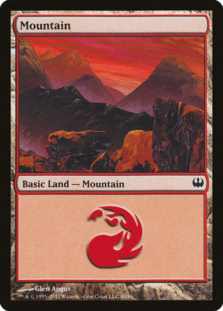 Mountain (80) [Duel Decks: Knights vs. Dragons] | RetroPlay Games