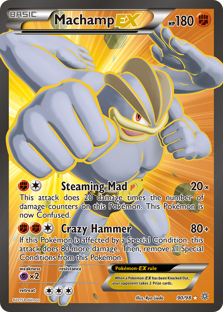 Machamp EX (90/98) [XY: Ancient Origins] | RetroPlay Games