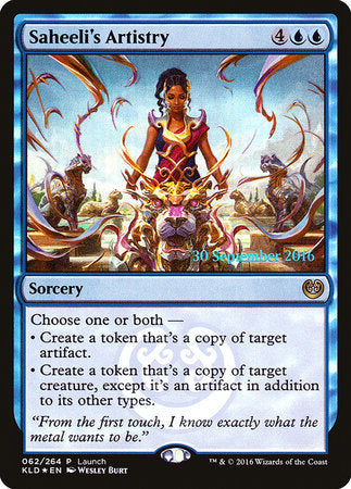 Saheeli's Artistry [Kaladesh Promos] | RetroPlay Games