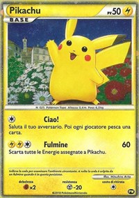 Pikachu (PW2) (Italian) [Pikachu World Collection Promos] | RetroPlay Games