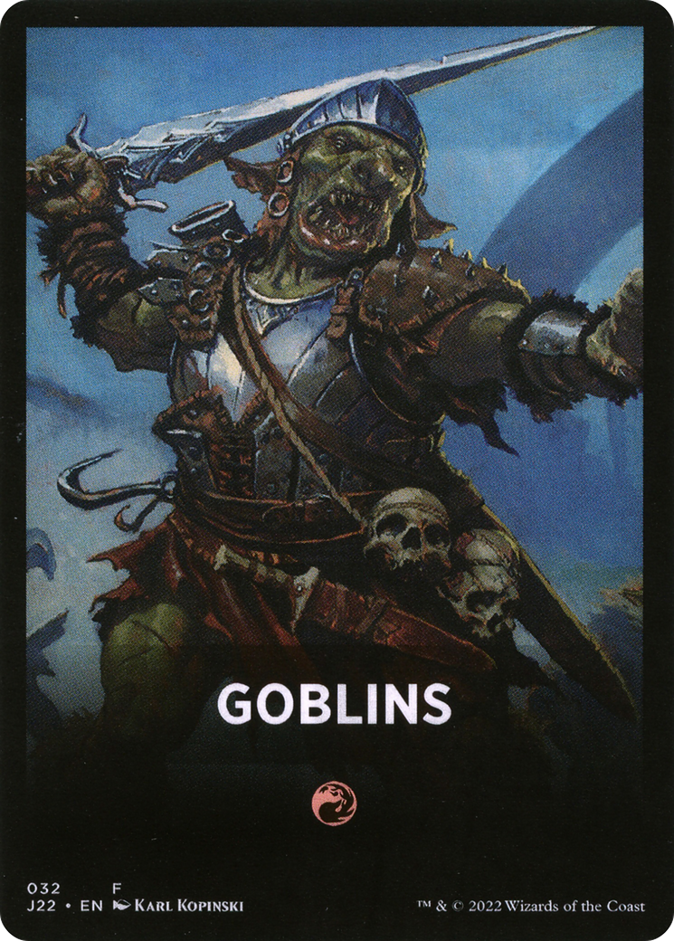 Goblins Theme Card [Jumpstart 2022 Front Cards] | RetroPlay Games