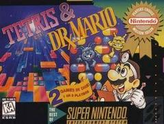 Tetris and Dr. Mario [Player's Choice] - Super Nintendo | RetroPlay Games