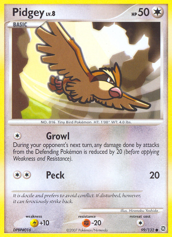 Pidgey (99/132) [Diamond & Pearl: Secret Wonders] | RetroPlay Games