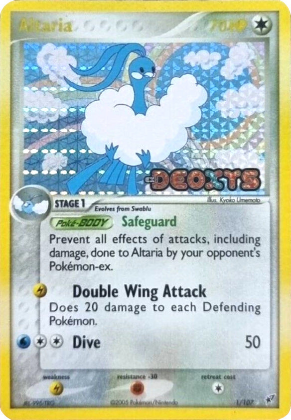 Altaria (1/107) (Stamped) [EX: Deoxys] | RetroPlay Games