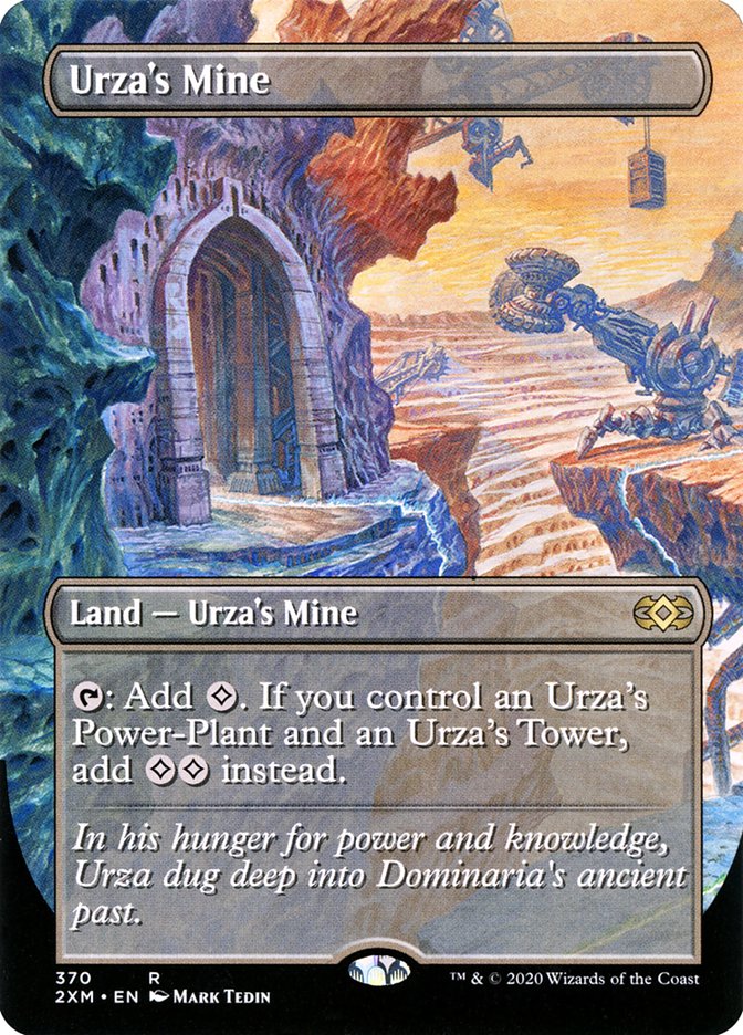 Urza's Mine (Borderless) [Double Masters] | RetroPlay Games