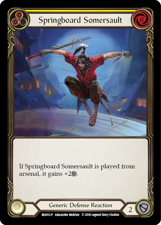 Springboard Somersault [IRA012-P] (Ira Welcome Deck)  1st Edition Normal | RetroPlay Games