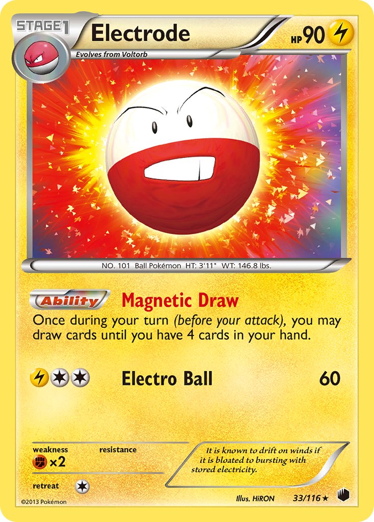 Electrode (33/116) (Theme Deck Exclusive) [Black & White: Plasma Freeze] | RetroPlay Games