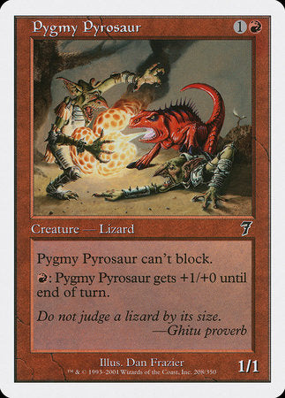 Pygmy Pyrosaur [Seventh Edition] | RetroPlay Games