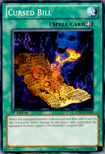 Cursed Bill [STBL-EN059] Common | RetroPlay Games