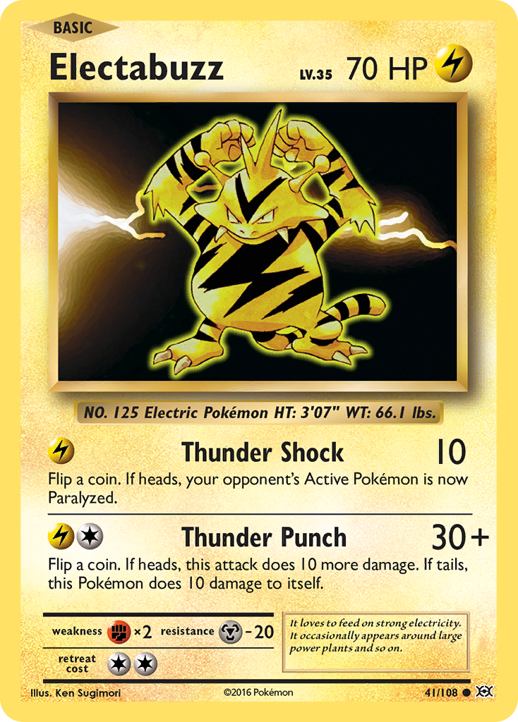 Electabuzz (41/108) [XY: Evolutions] | RetroPlay Games