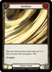 Nimblism (Red) [U-WTR218] (Welcome to Rathe Unlimited)  Unlimited Rainbow Foil | RetroPlay Games