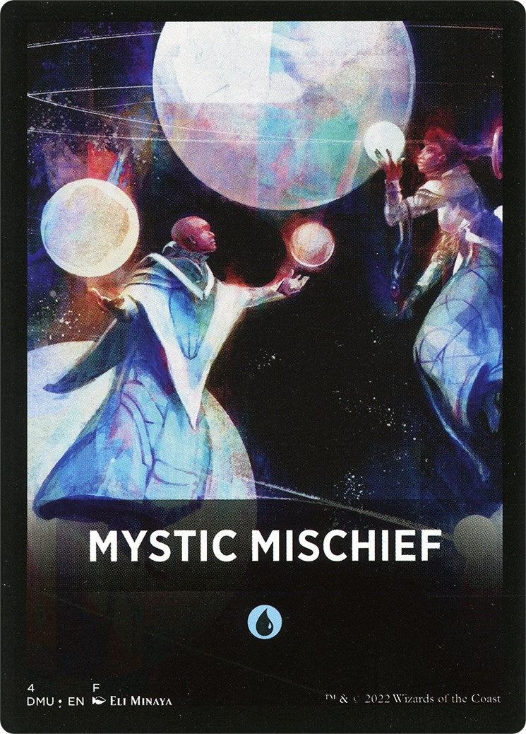 Mystic Mischief Theme Card [Dominaria United Tokens] | RetroPlay Games