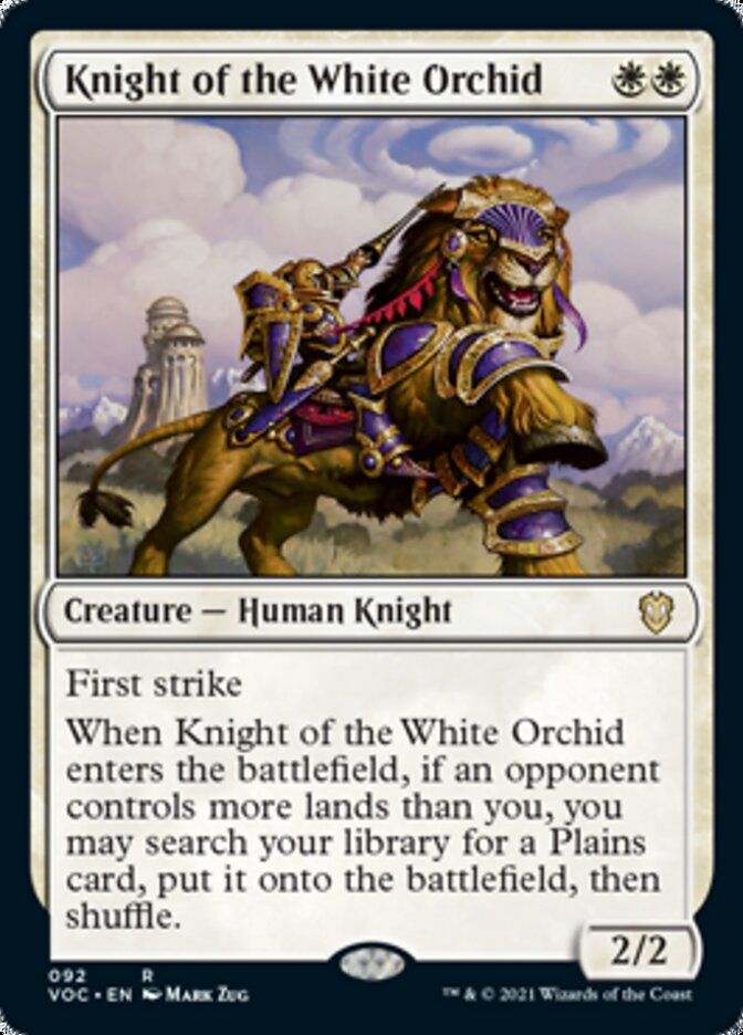 Knight of the White Orchid [Innistrad: Crimson Vow Commander] | RetroPlay Games