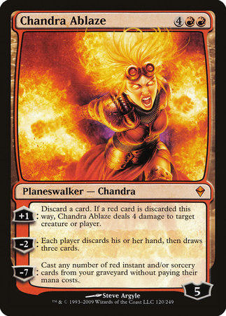 Chandra Ablaze [Zendikar] | RetroPlay Games