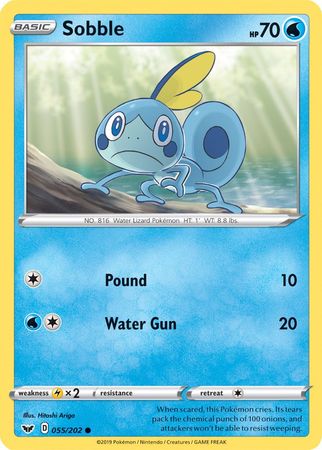 Sobble (055/202) (Premium Collection) [Sword & Shield: Base Set] | RetroPlay Games