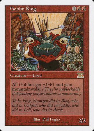 Goblin King [Classic Sixth Edition] | RetroPlay Games