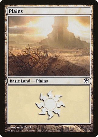 Plains (231) [Scars of Mirrodin] | RetroPlay Games