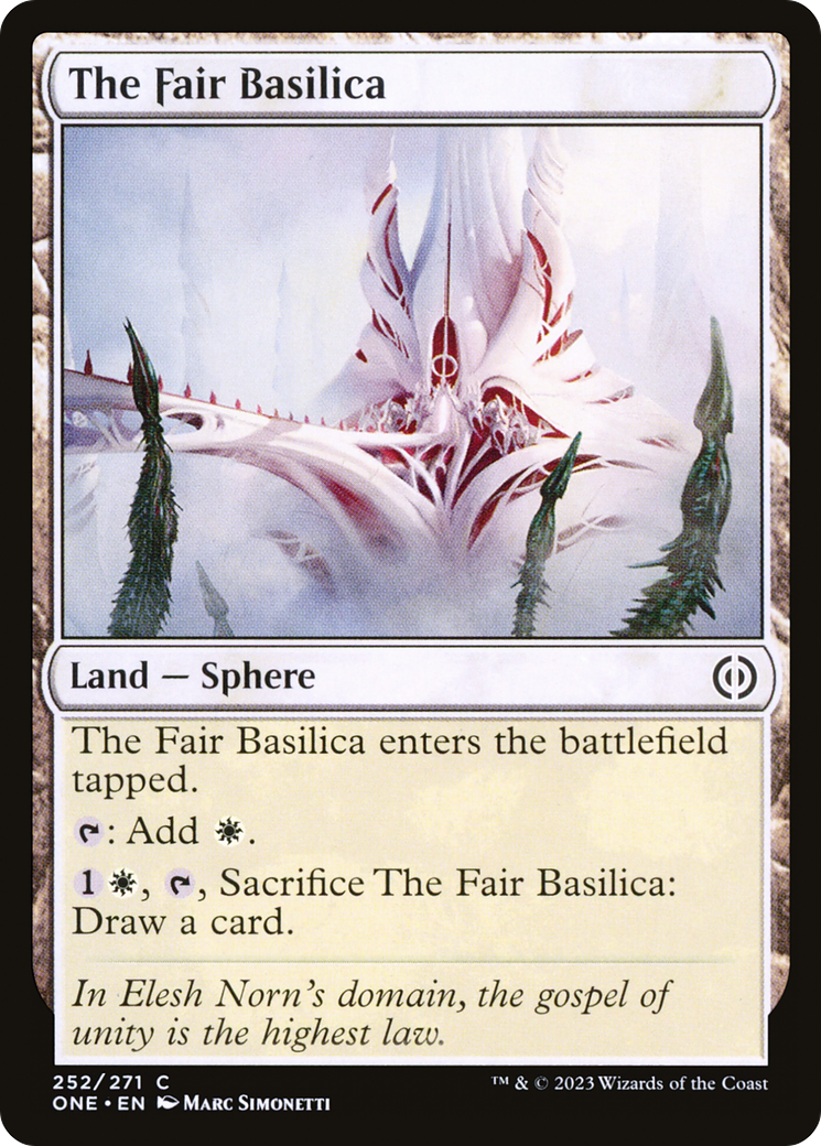 The Fair Basilica [Phyrexia: All Will Be One] | RetroPlay Games
