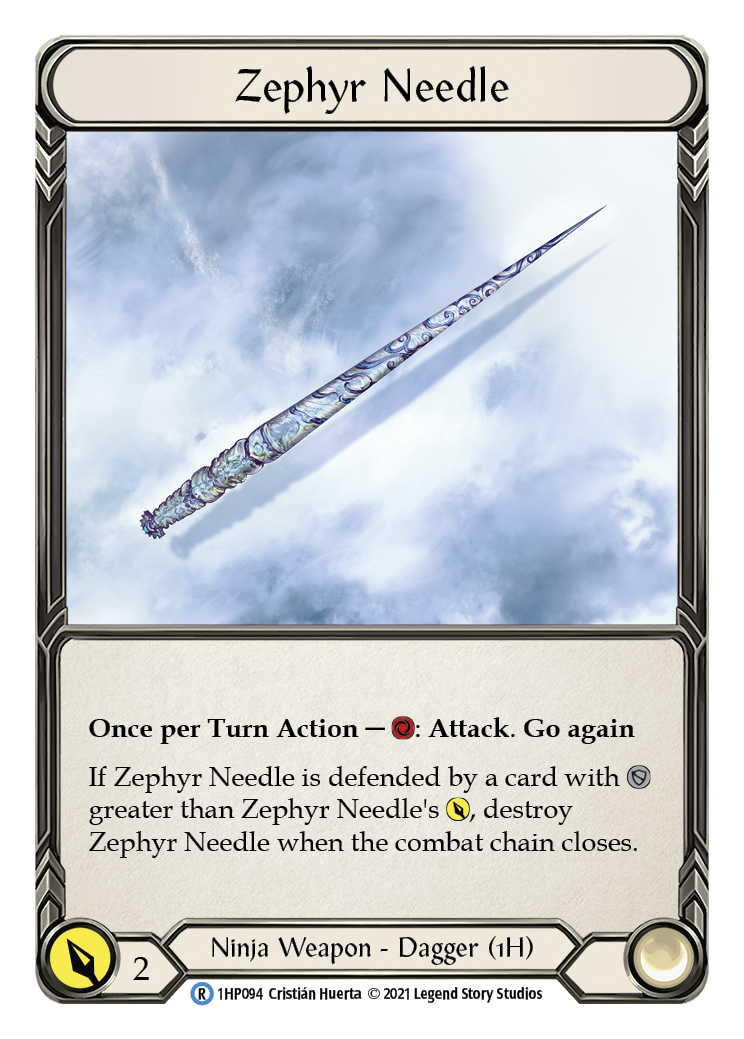 Zephyr Needle (Right) [1HP094] (History Pack 1) | RetroPlay Games