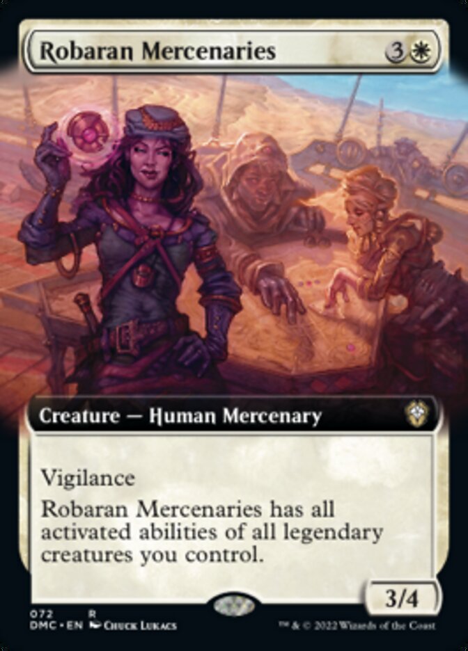 Robaran Mercenaries (Extended Art) [Dominaria United Commander] | RetroPlay Games