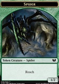 Spider // Wolf Double-Sided Token [Commander 2015 Tokens] | RetroPlay Games