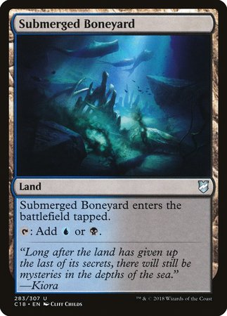 Submerged Boneyard [Commander 2018] | RetroPlay Games