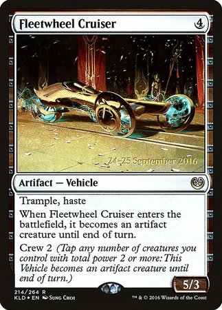 Fleetwheel Cruiser [Kaladesh Promos] | RetroPlay Games