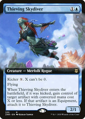 Thieving Skydiver (Extended Art) [Zendikar Rising] | RetroPlay Games