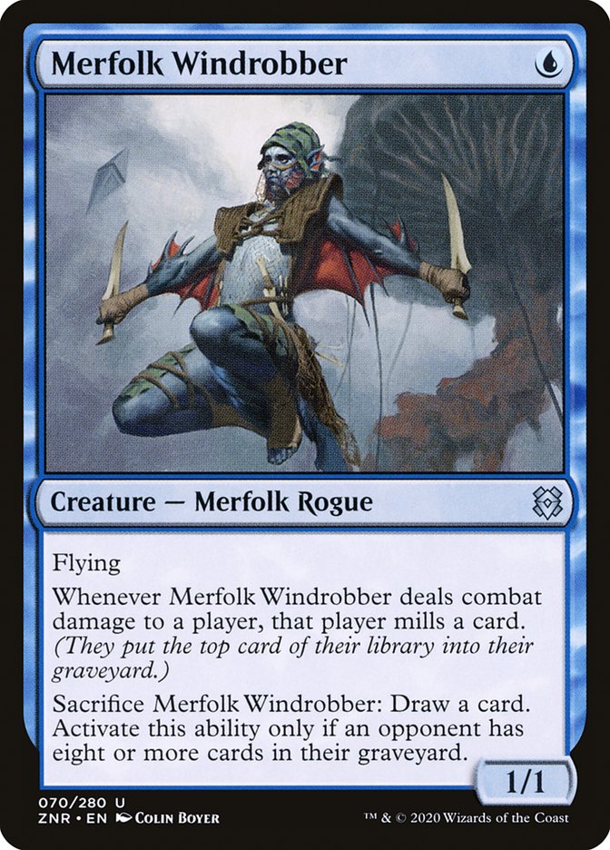 Merfolk Windrobber [Zendikar Rising] | RetroPlay Games